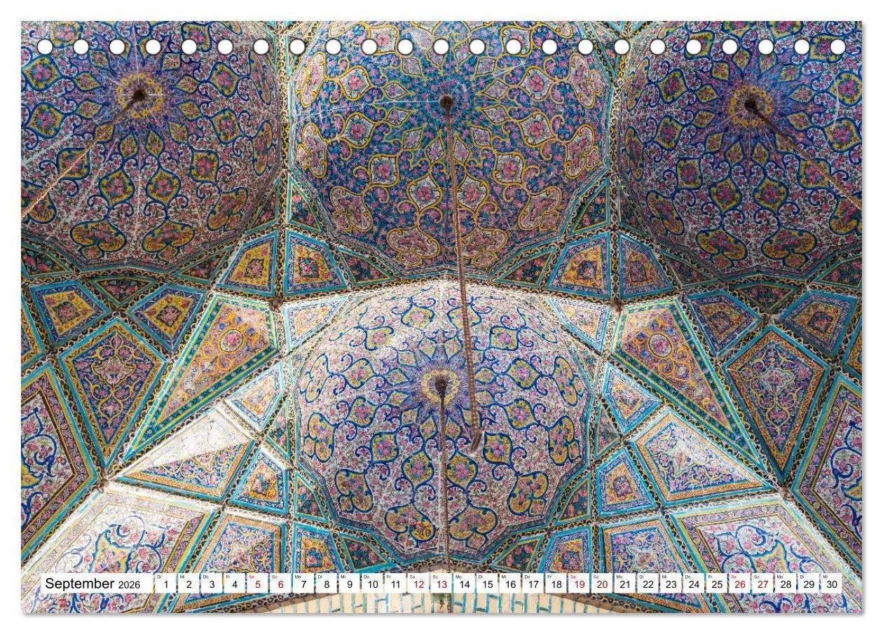 Bild: 9783457884928 | Städte des Irans - Shiraz (Tischkalender 2026 DIN A5 quer),...