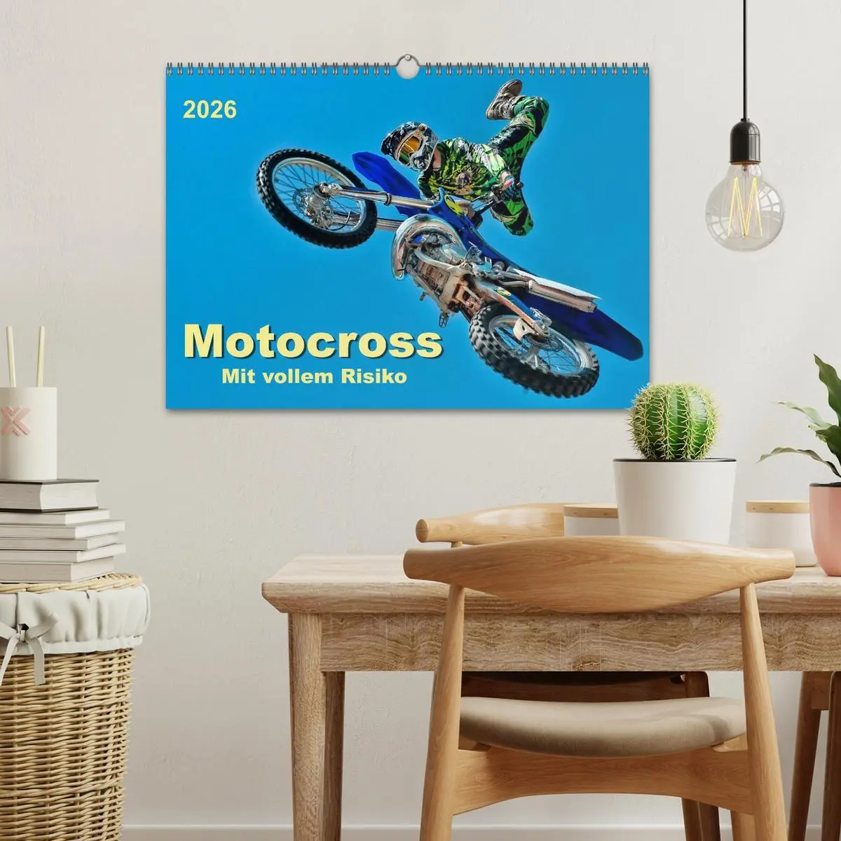 Bild: 9783516044928 | Motocross - mit vollem Risiko (Wandkalender 2026 DIN A3 quer),...