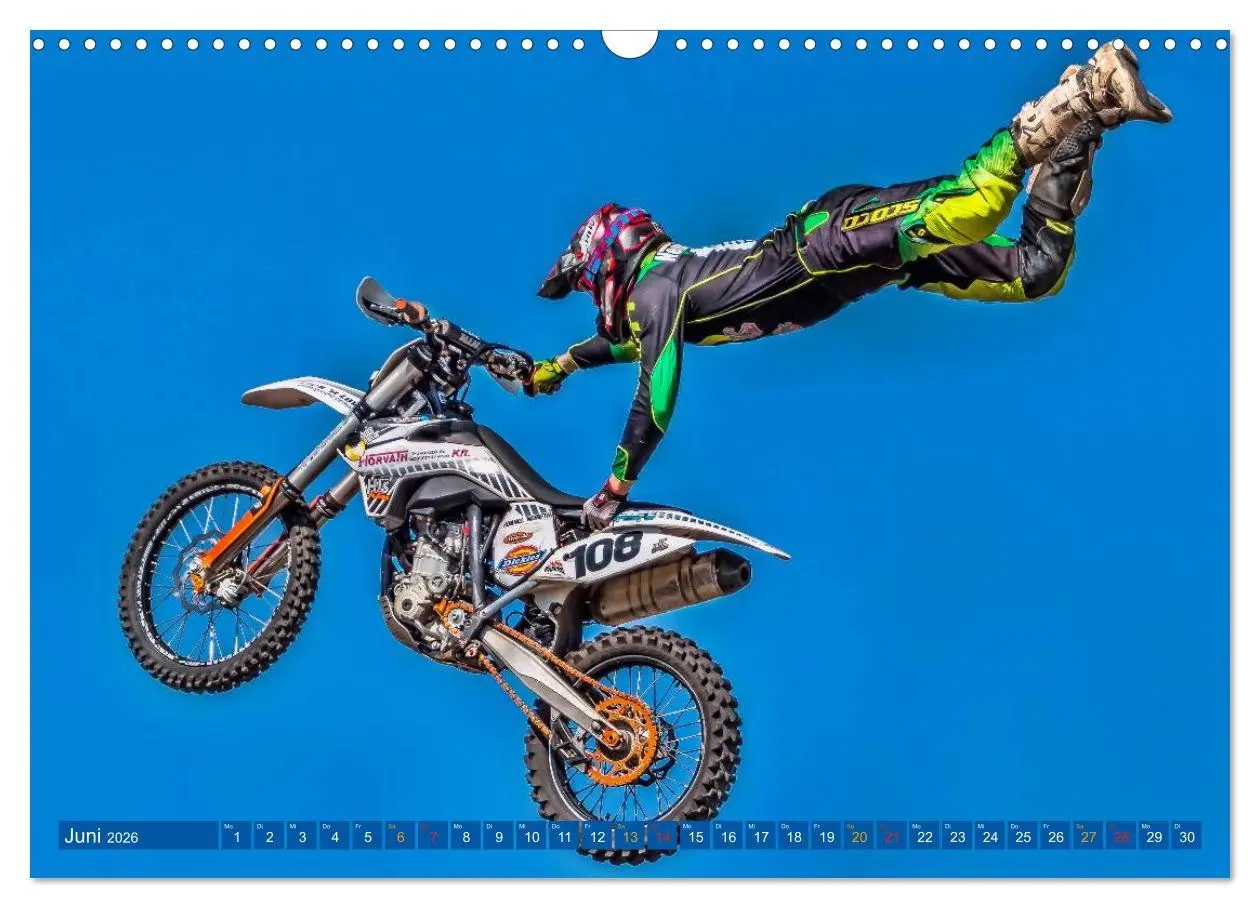 Bild: 9783516044928 | Motocross - mit vollem Risiko (Wandkalender 2026 DIN A3 quer),...