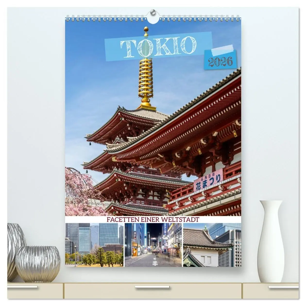 Cover: 9783516664928 | Tokio - Facetten einer Weltstadt (hochwertiger Premium Wandkalender...
