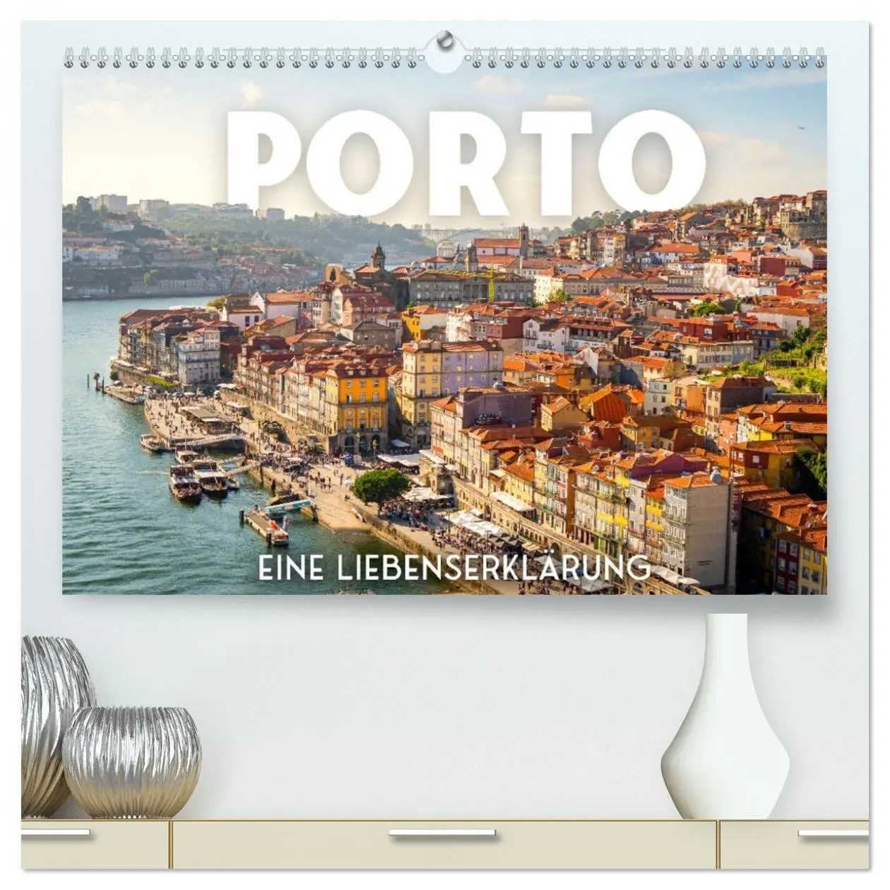 Cover: 9783569374928 | Porto - Eine Liebeserklärung (hochwertiger Premium Wandkalender...
