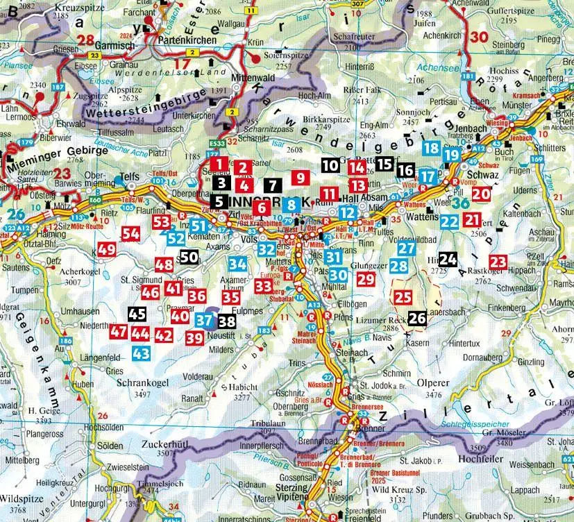 Bild: 9783763314928 | ROTHER Wanderführer Rund um Innsbruck. 54 Touren im Karwendel, in...