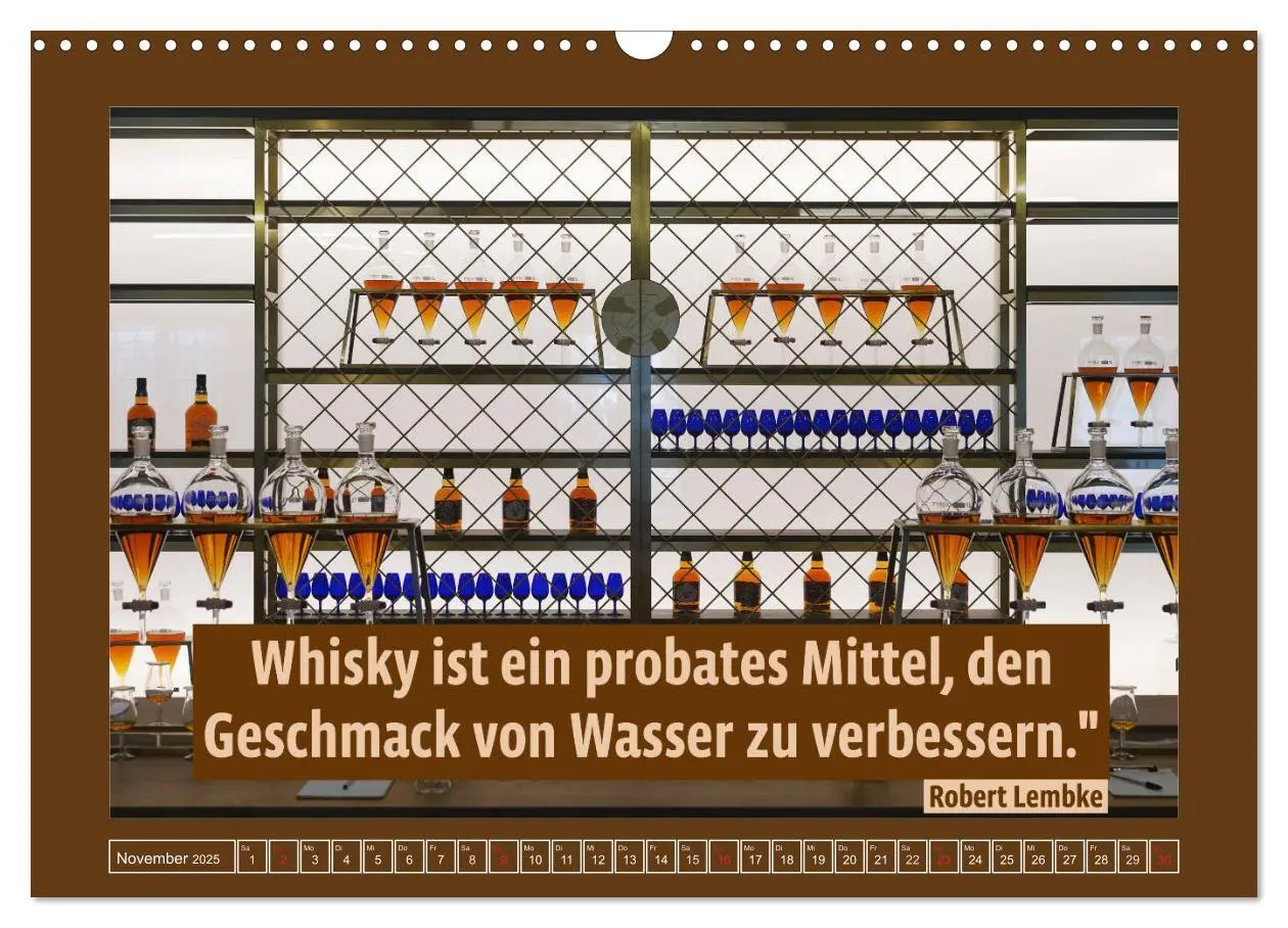 Bild: 9783435135028 | Whisky-Weisheiten (Wandkalender 2025 DIN A3 quer), CALVENDO...