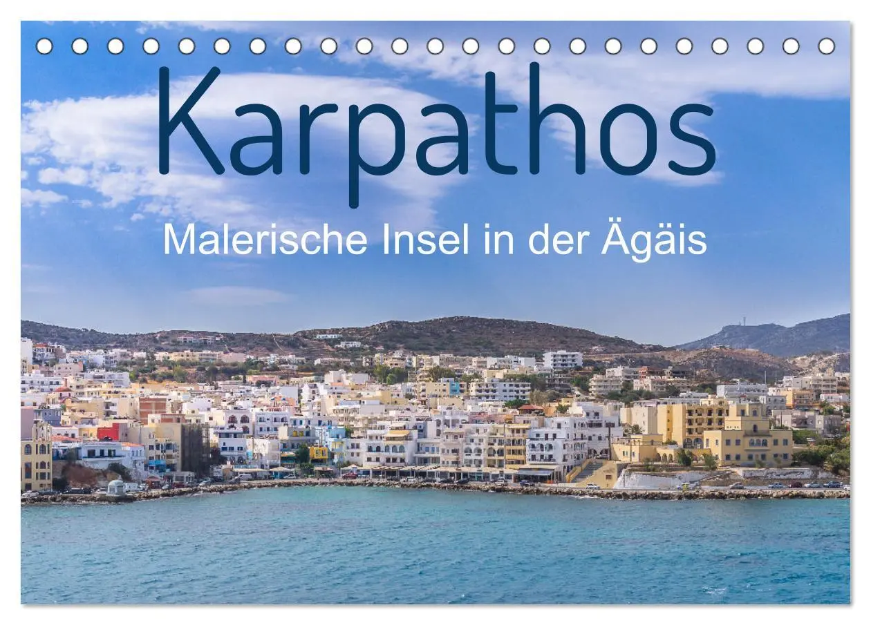 Cover: 9783457605028 | Karpathos - Malerische Insel in der Ägäis (Tischkalender 2026 DIN...