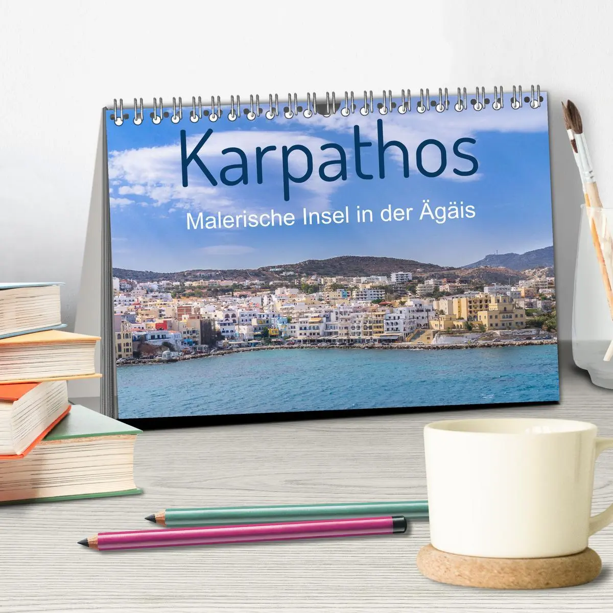 Bild: 9783457605028 | Karpathos - Malerische Insel in der Ägäis (Tischkalender 2026 DIN...