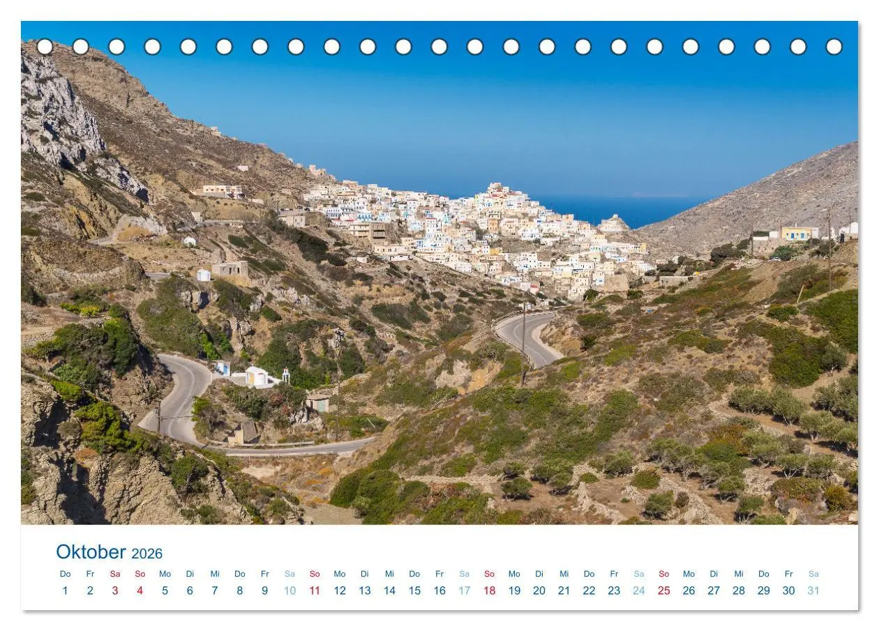 Bild: 9783457605028 | Karpathos - Malerische Insel in der Ägäis (Tischkalender 2026 DIN...