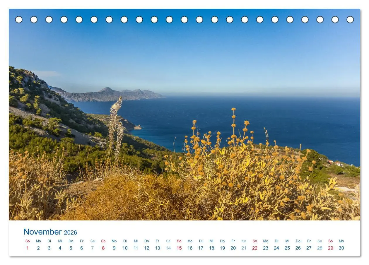 Bild: 9783457605028 | Karpathos - Malerische Insel in der Ägäis (Tischkalender 2026 DIN...