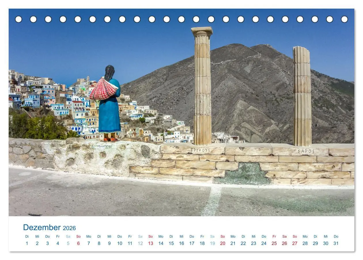Bild: 9783457605028 | Karpathos - Malerische Insel in der Ägäis (Tischkalender 2026 DIN...