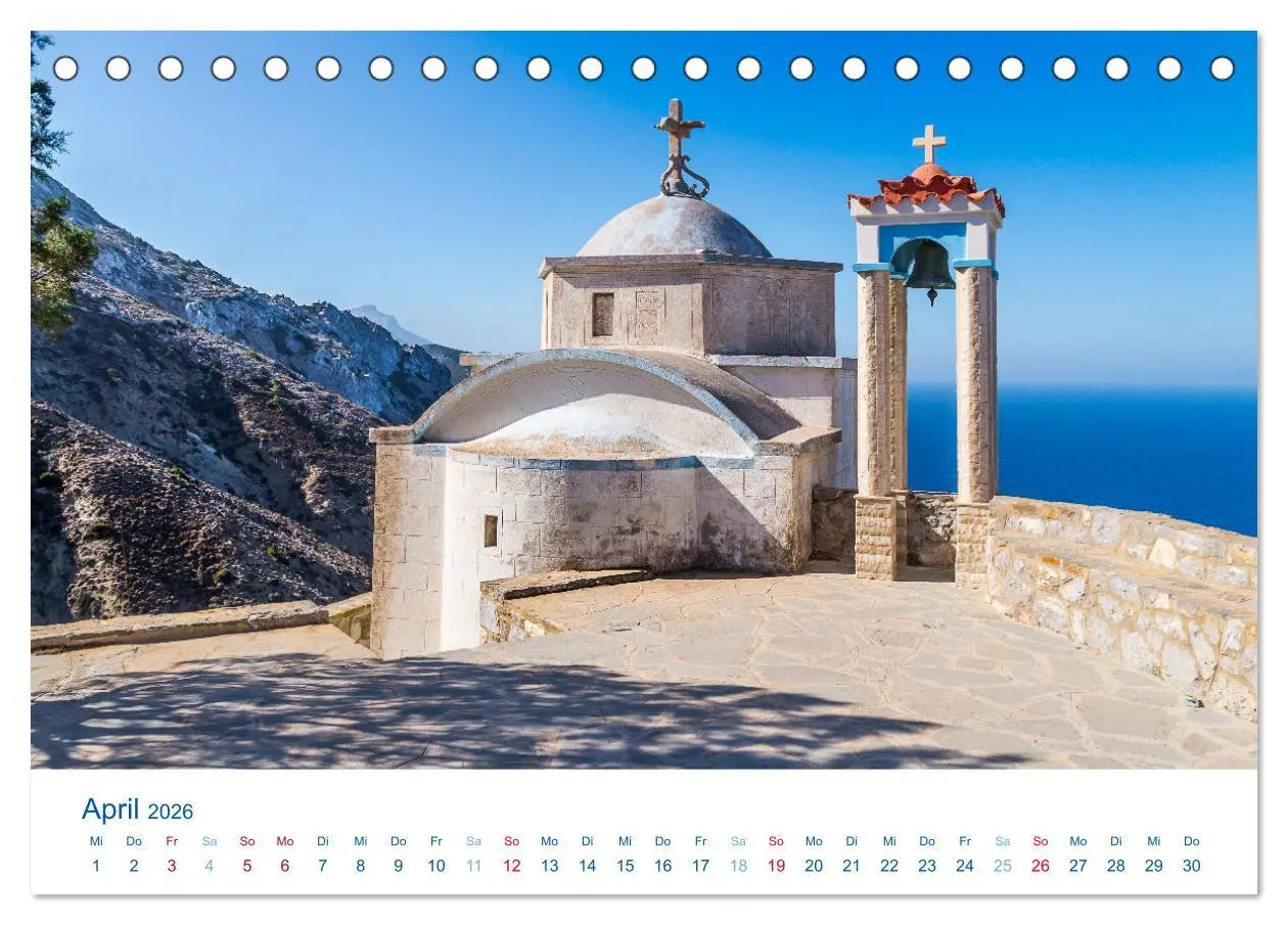 Bild: 9783457605028 | Karpathos - Malerische Insel in der Ägäis (Tischkalender 2026 DIN...