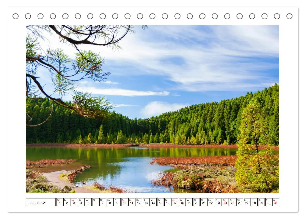Bild: 9783457845028 | São Miguel - Naturschönheit der Azoren (Tischkalender 2026 DIN A5...