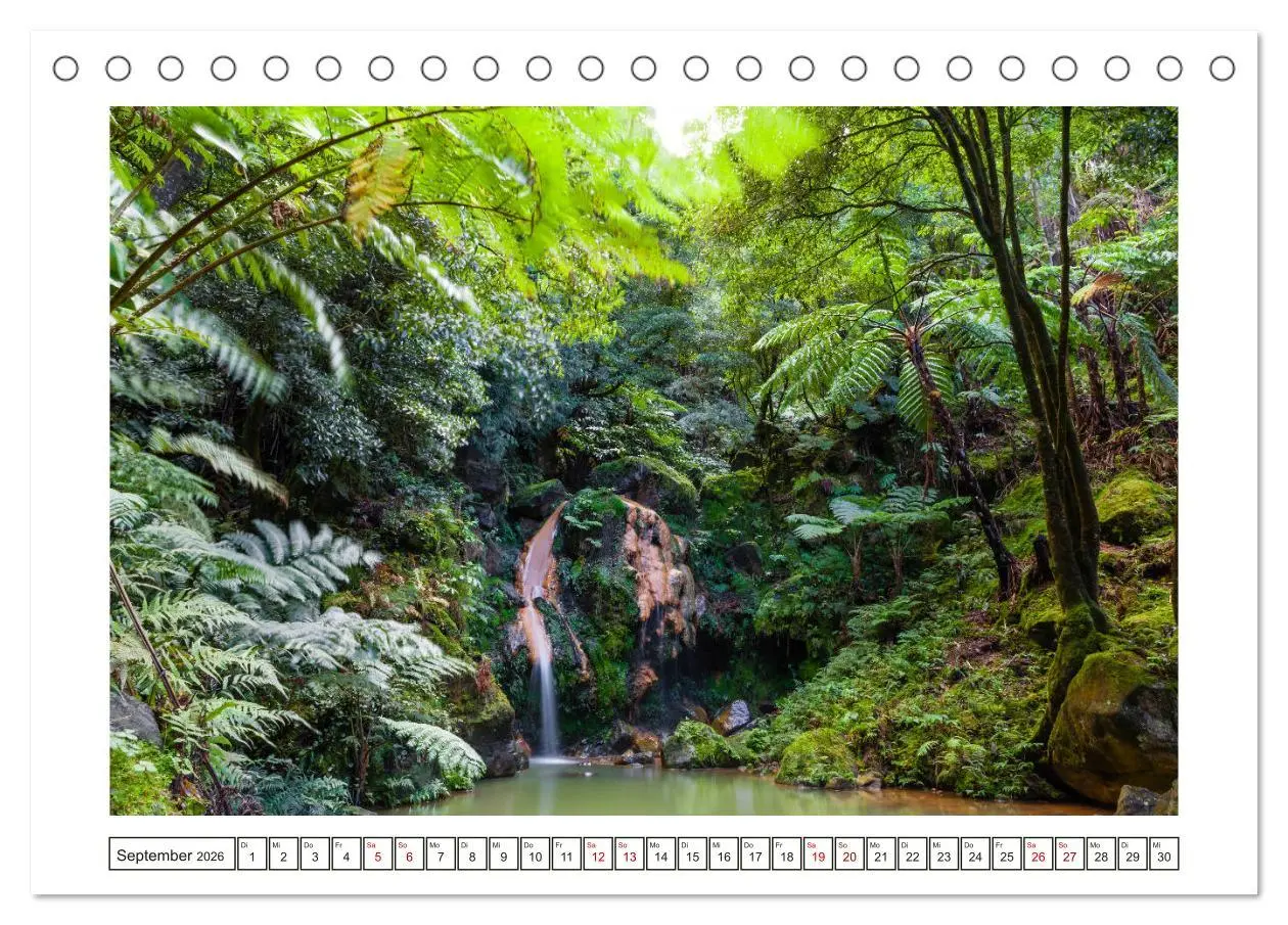 Bild: 9783457845028 | São Miguel - Naturschönheit der Azoren (Tischkalender 2026 DIN A5...