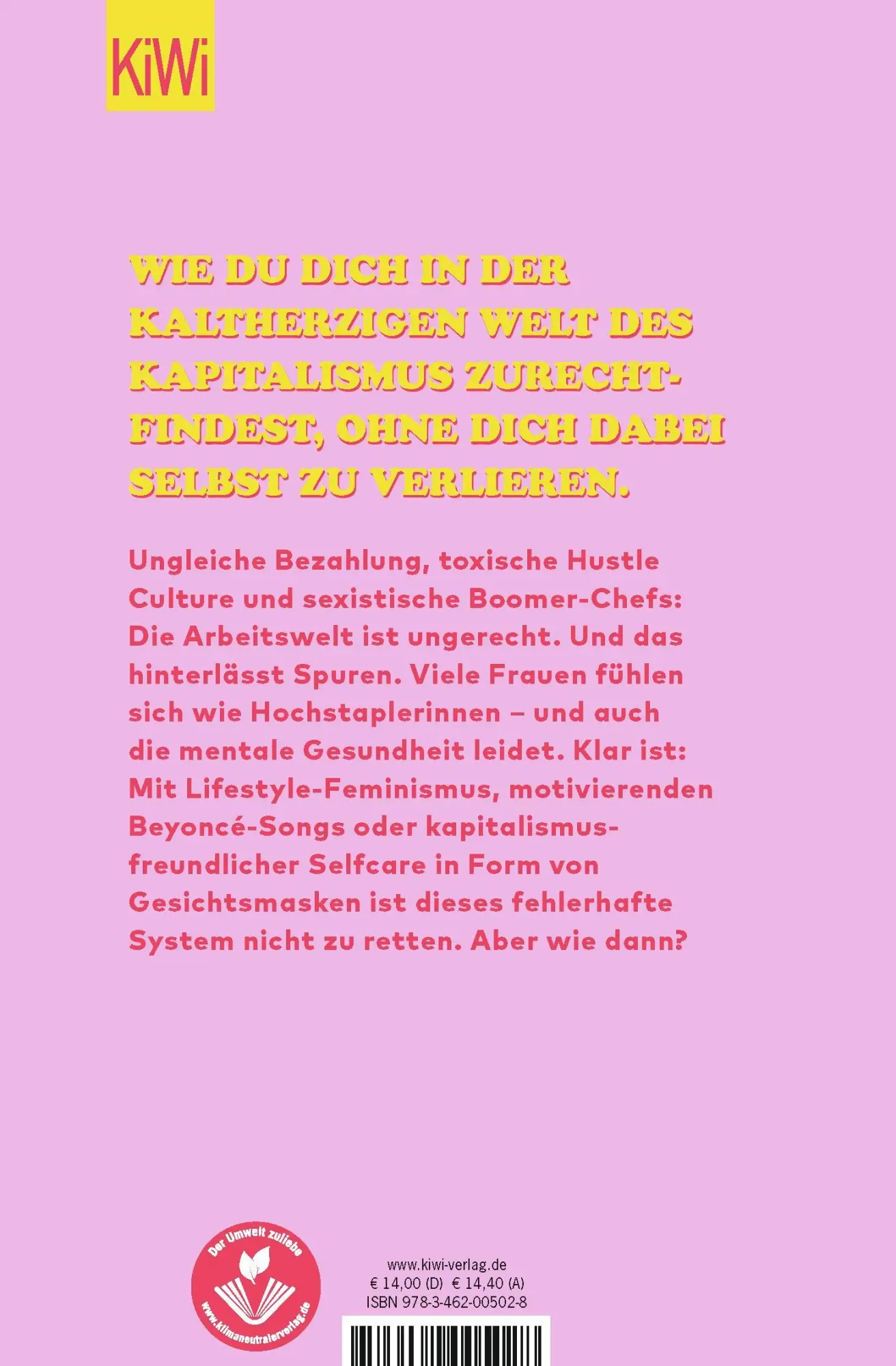 Rückseite: 9783462005028 | Not Your Business, Babe! | Verena Bogner | Taschenbuch | 216 S. | 2023