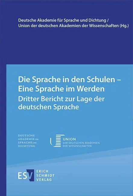 Cover: 9783503205028 | Die Sprache in den Schulen - Eine Sprache im Werden | Dichtung (u. a.)