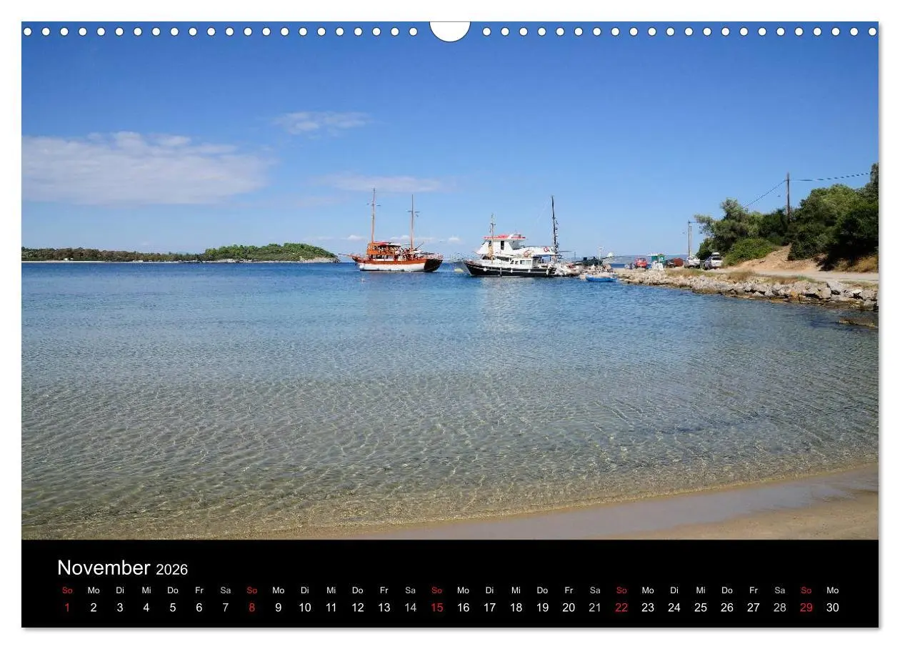 Bild: 9783516175028 | Chalkidiki: Kassandra, Sithonia, Athos (Wandkalender 2026 DIN A3...