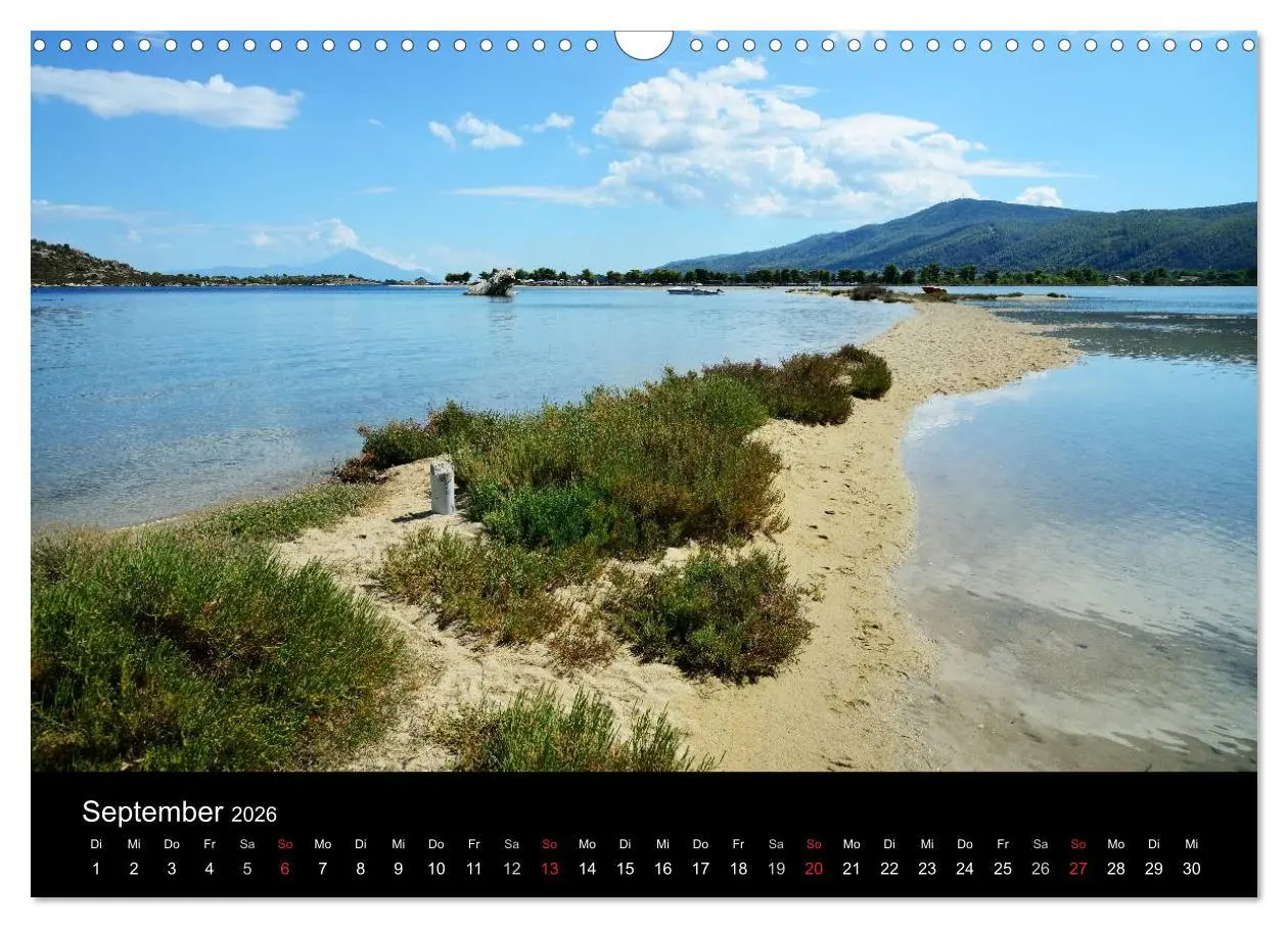 Bild: 9783516175028 | Chalkidiki: Kassandra, Sithonia, Athos (Wandkalender 2026 DIN A3...