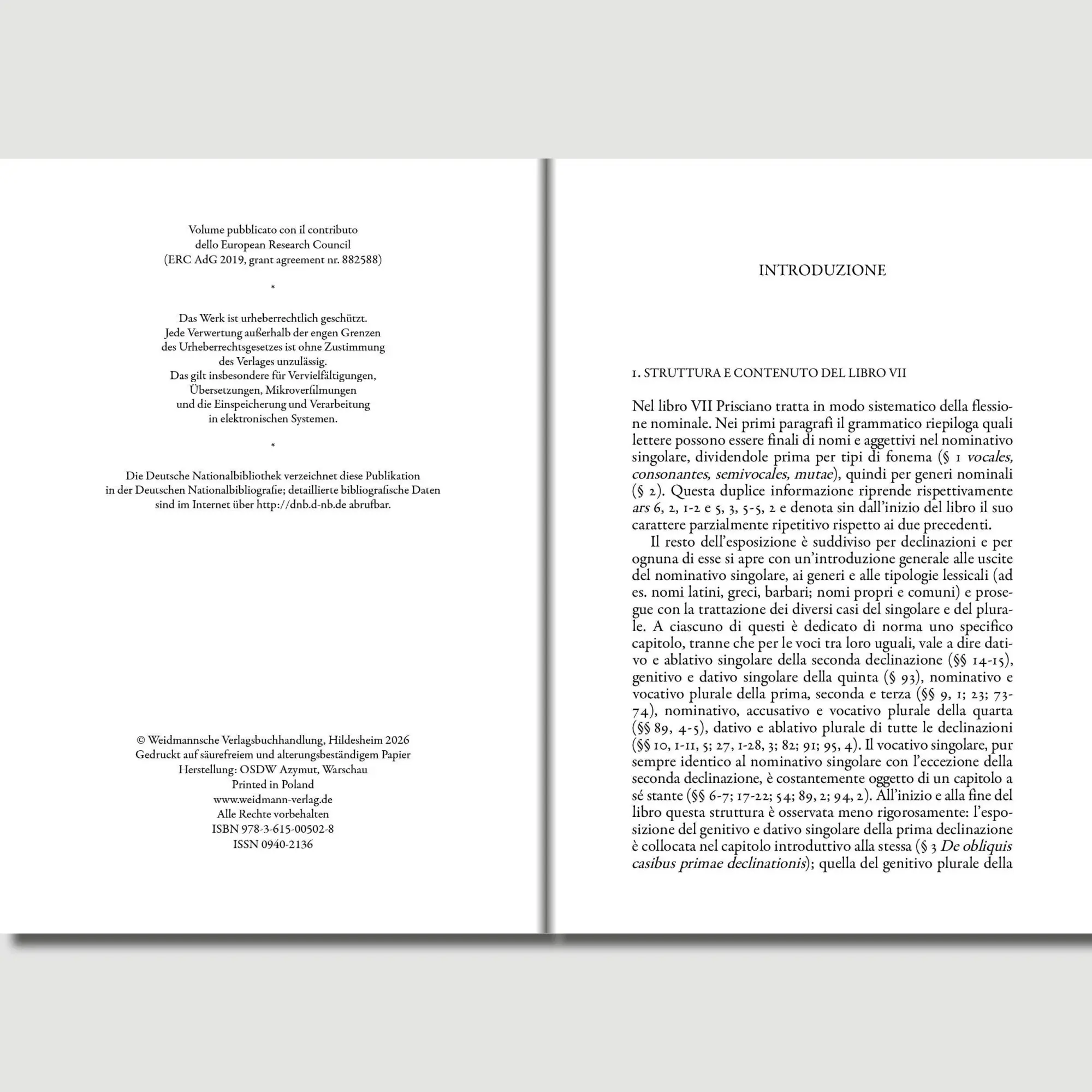 Bild: 9783615005028 | Prisciani Caesariensis Ars. LIBER VII | Elena Spangenberg Yanes | Buch