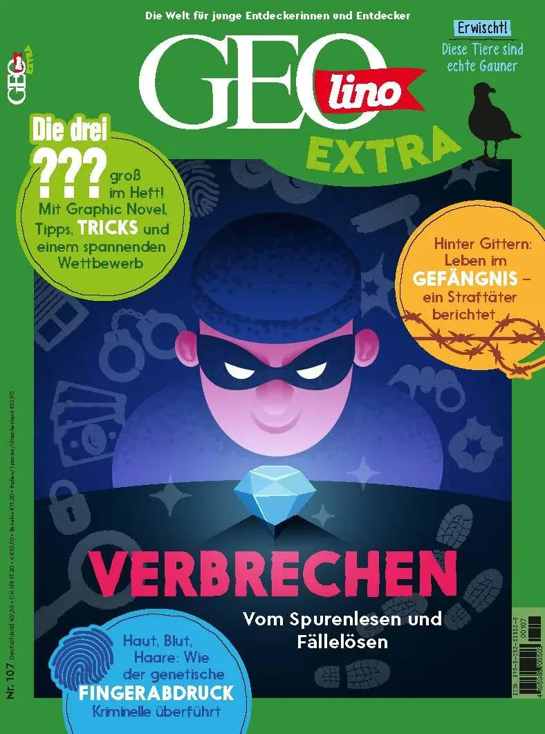 Cover: 9783652015028 | GEOlino extra 107/2024 - Verbrechen | Juliane van Treeck | Taschenbuch