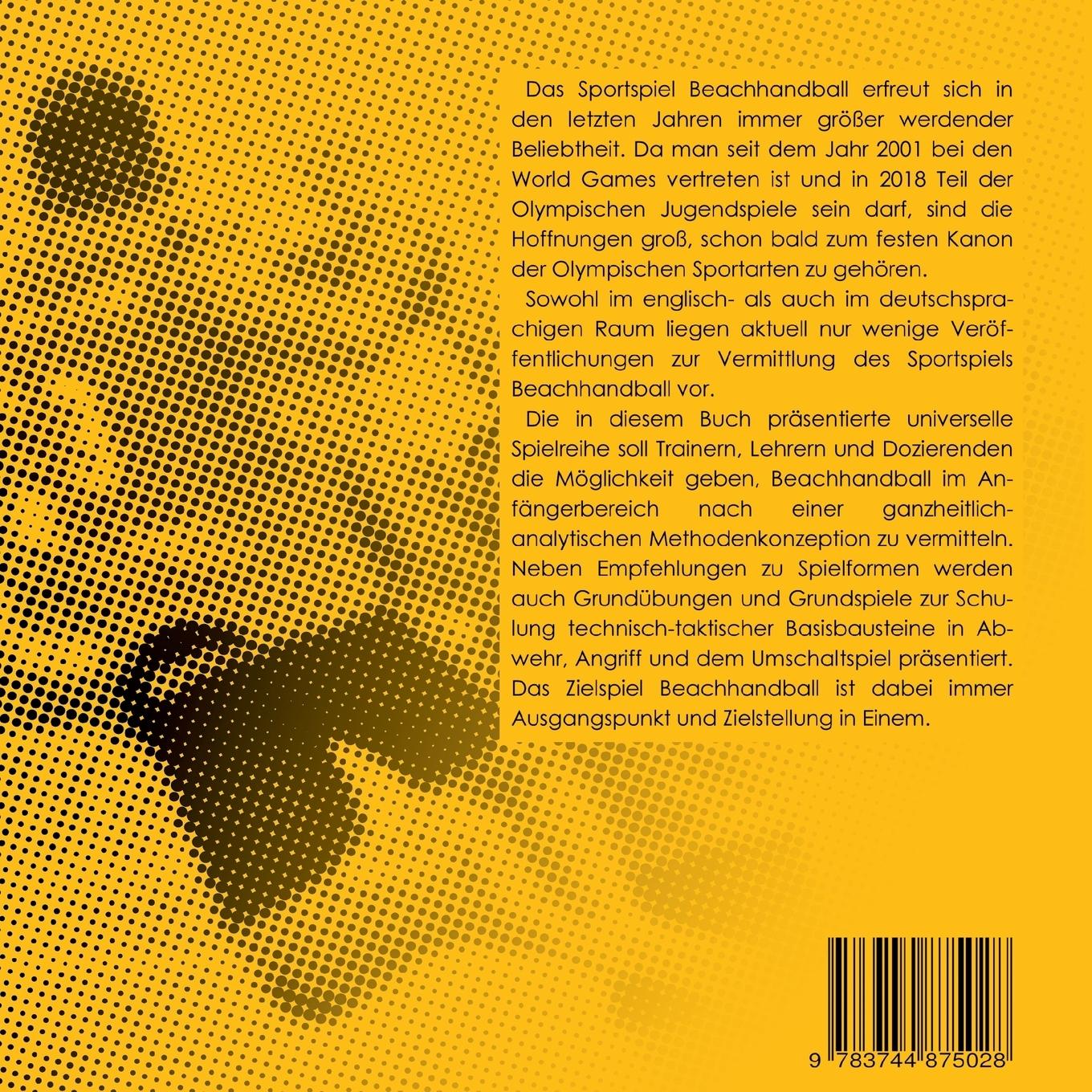 Rückseite: 9783744875028 | Beachhandball | Spielen lernen | Ruben Goebel (u. a.) | Taschenbuch