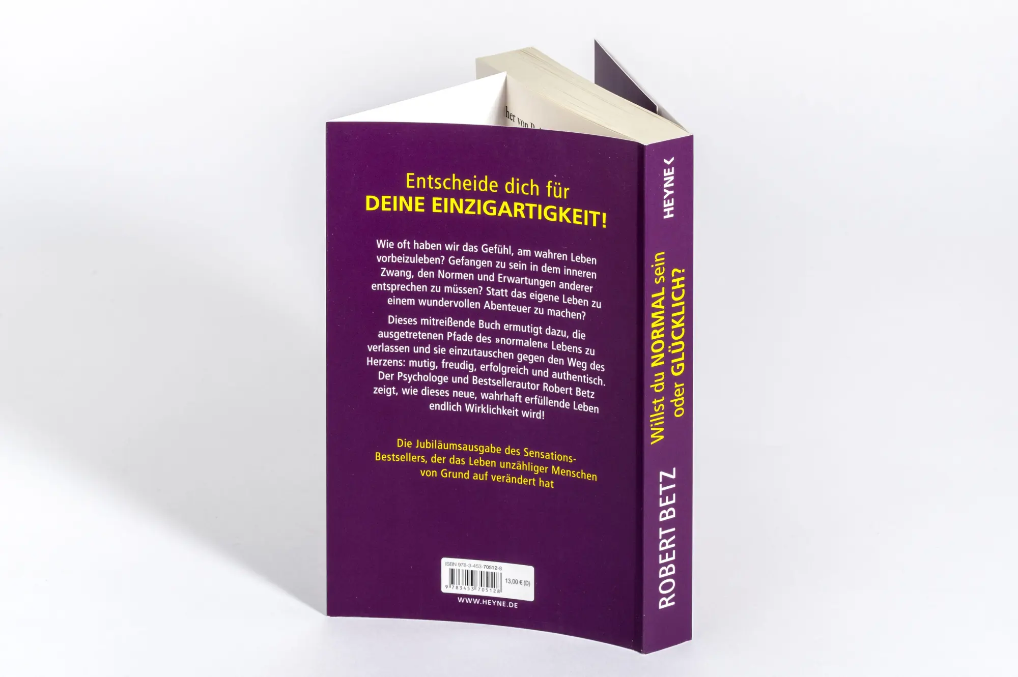Bild: 9783453705128 | Willst du normal sein oder glücklich? | Robert Betz | Taschenbuch