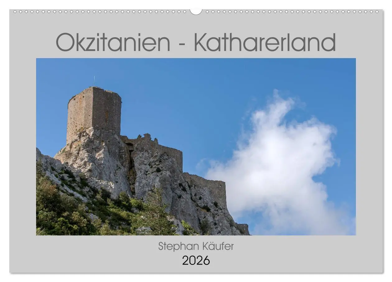 Cover: 9783457905128 | Okzitanien - Katharerland (Wandkalender 2026 DIN A2 quer), CALVENDO...