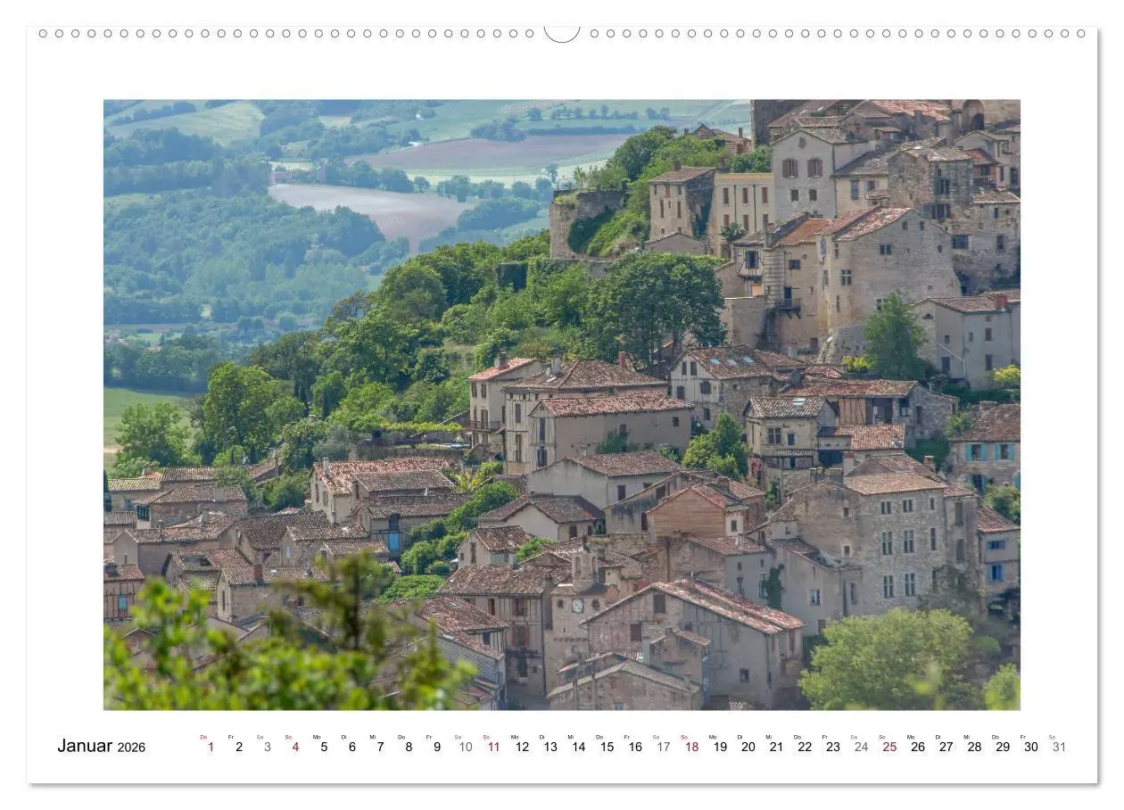 Bild: 9783457905128 | Okzitanien - Katharerland (Wandkalender 2026 DIN A2 quer), CALVENDO...