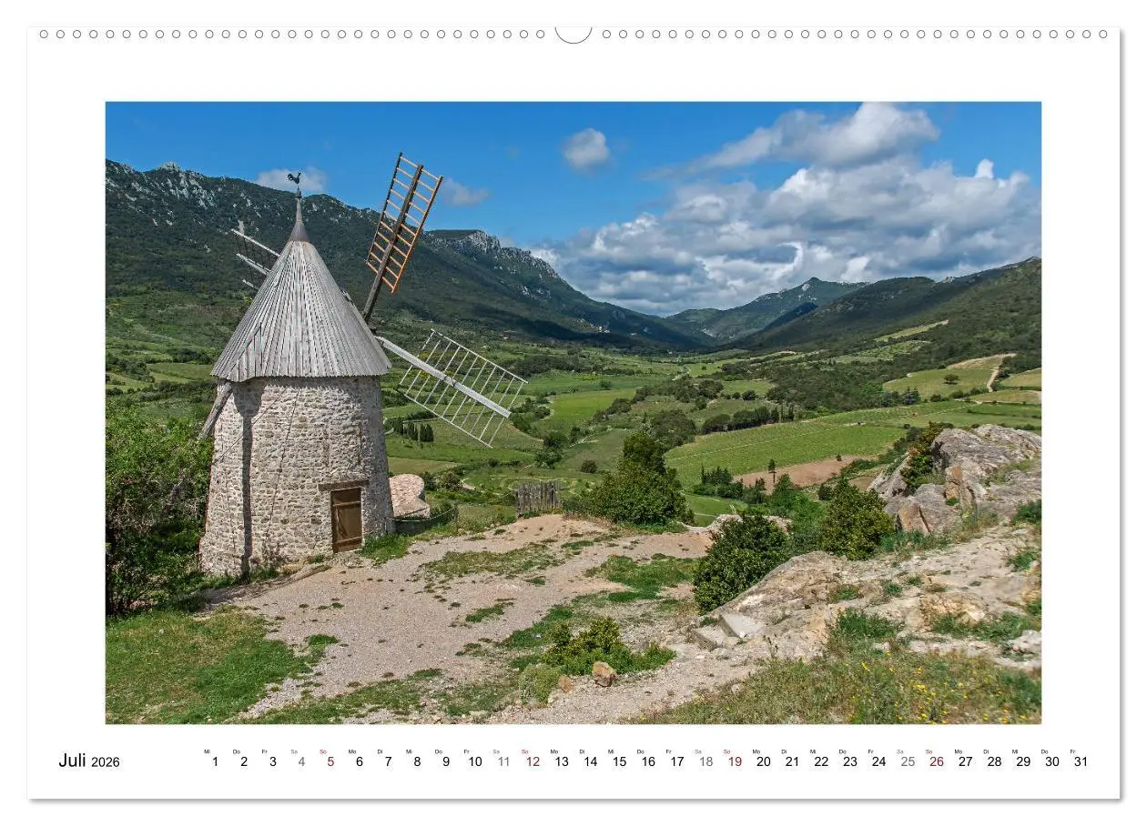 Bild: 9783457905128 | Okzitanien - Katharerland (Wandkalender 2026 DIN A2 quer), CALVENDO...