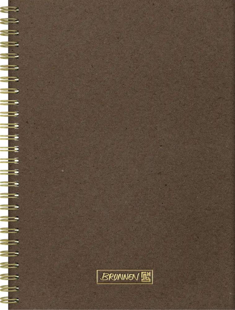 Cover: 4061947085228 | Brunnen Notizbuch Wire-O A5 dotted chocolat | Buch | 2022 | Brunnen