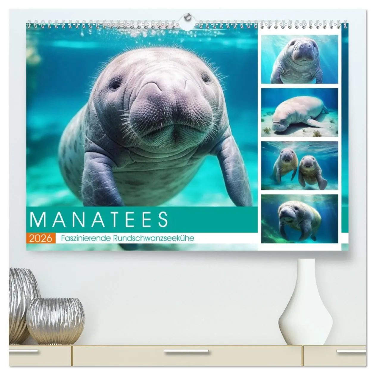 Cover: 9783457515228 | Manatees. Faszinierende Rundschwanzseekühe (hochwertiger Premium...