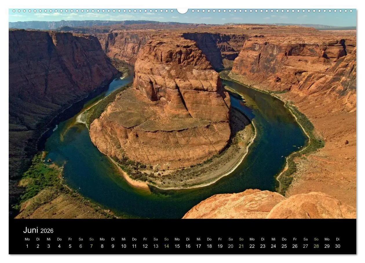 Bild: 9783516155228 | USA - Grandioser Südwesten (Wandkalender 2026 DIN A2 quer),...