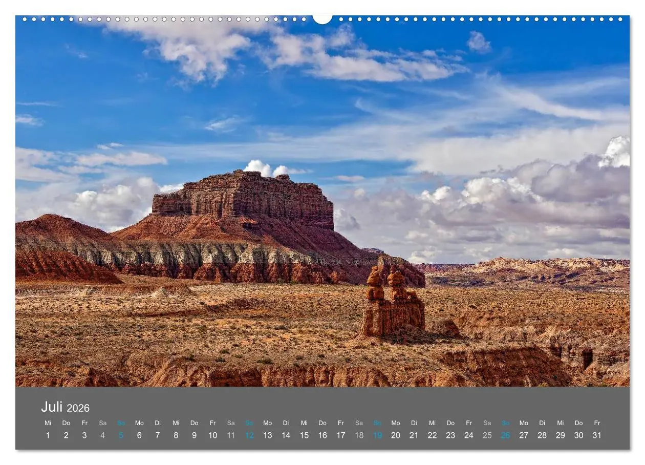 Bild: 9783516155228 | USA - Grandioser Südwesten (Wandkalender 2026 DIN A2 quer),...