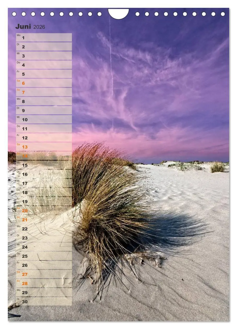 Bild: 9783516465228 | Zwischen Dünen und Watt / Geburtstagskalender (Wandkalender 2026...