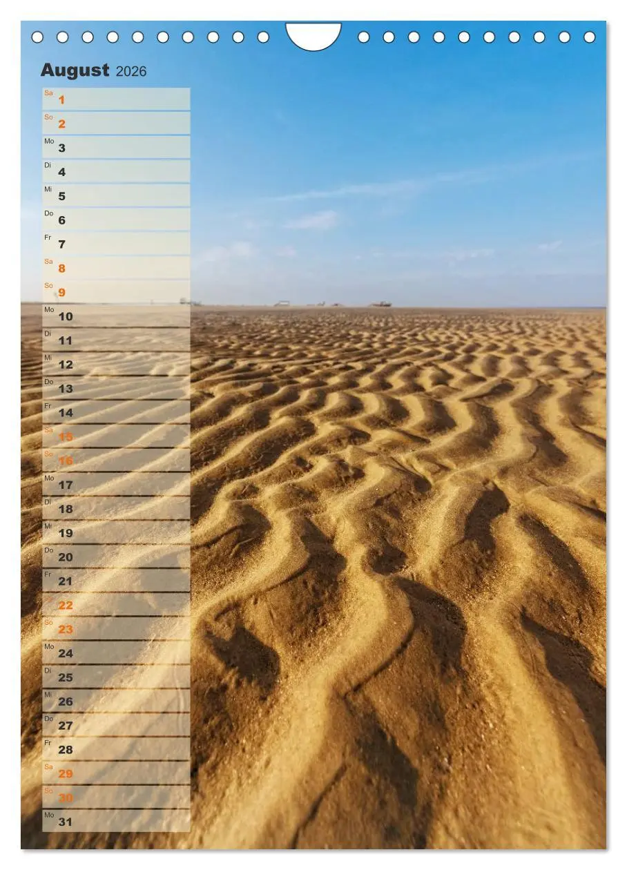 Bild: 9783516465228 | Zwischen Dünen und Watt / Geburtstagskalender (Wandkalender 2026...