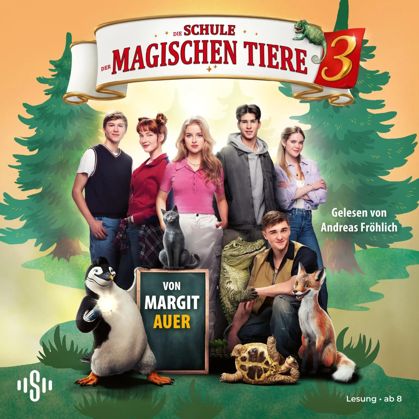 Cover: 9783745605228 | Die Schule der magischen Tiere 3: Das Hörbuch zum Film | 3 CDs | Auer
