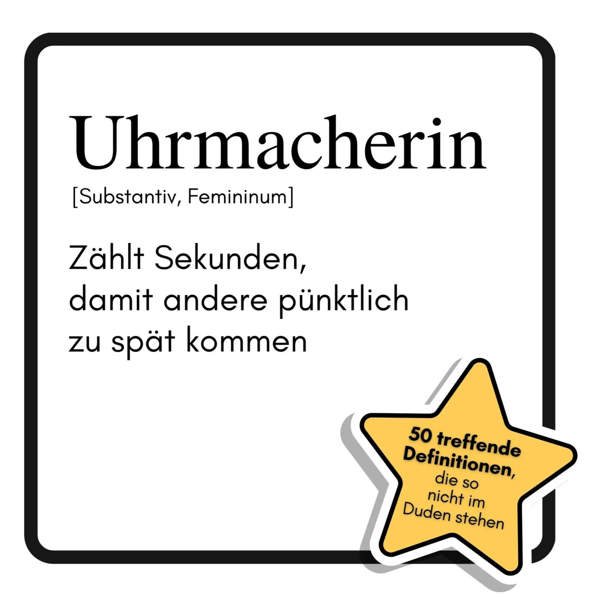 Cover: 9783759185228 | Uhrmacherin | Zählt Sekunden, damit andere pünktlich zu spät kommen