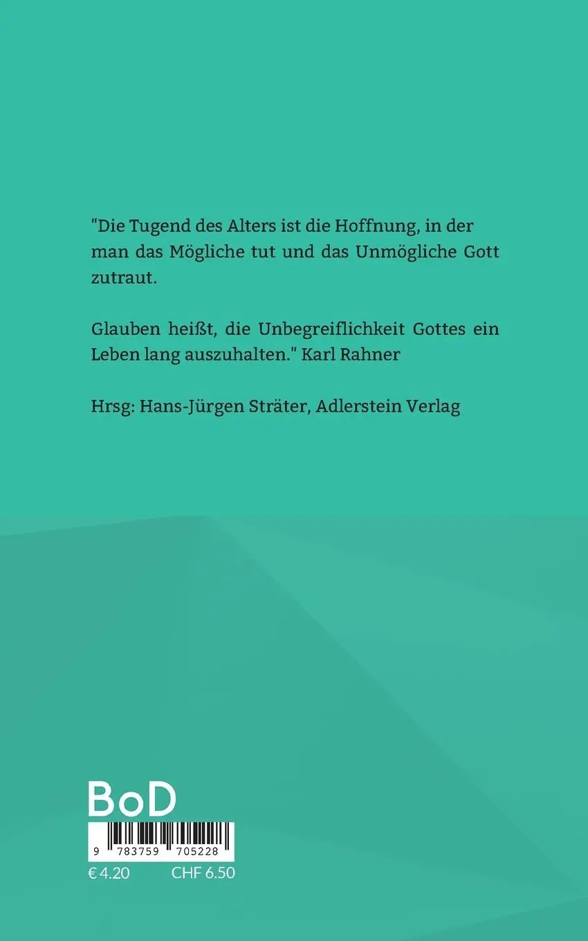 Rückseite: 9783759705228 | Mit Karl Rahner glauben lernen | Rudolf Hubert | Taschenbuch | 40 S.