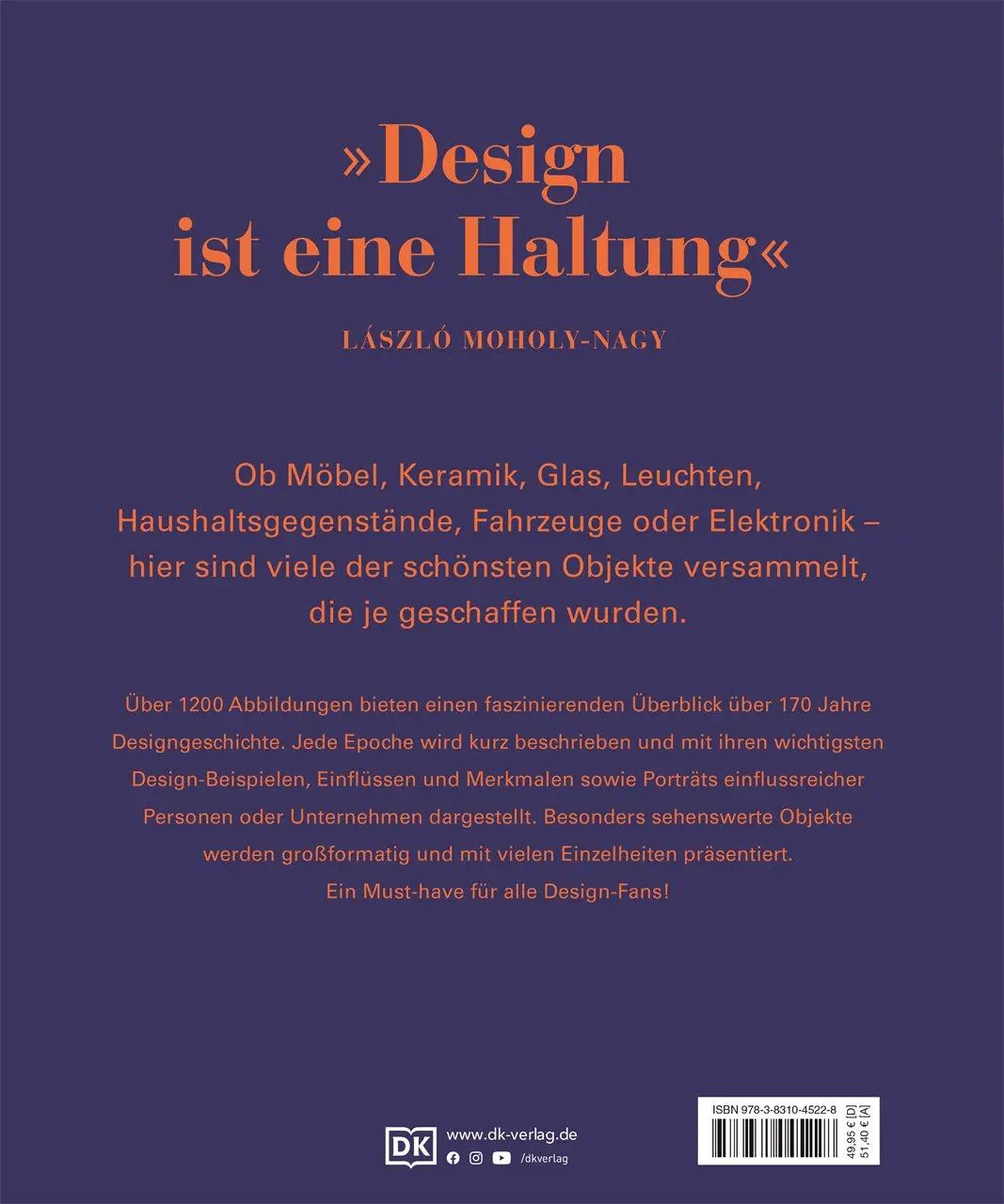 Rückseite: 9783831045228 | Design | Alexandra Black (u. a.) | Buch | DK Schöne Künste | 400 S.