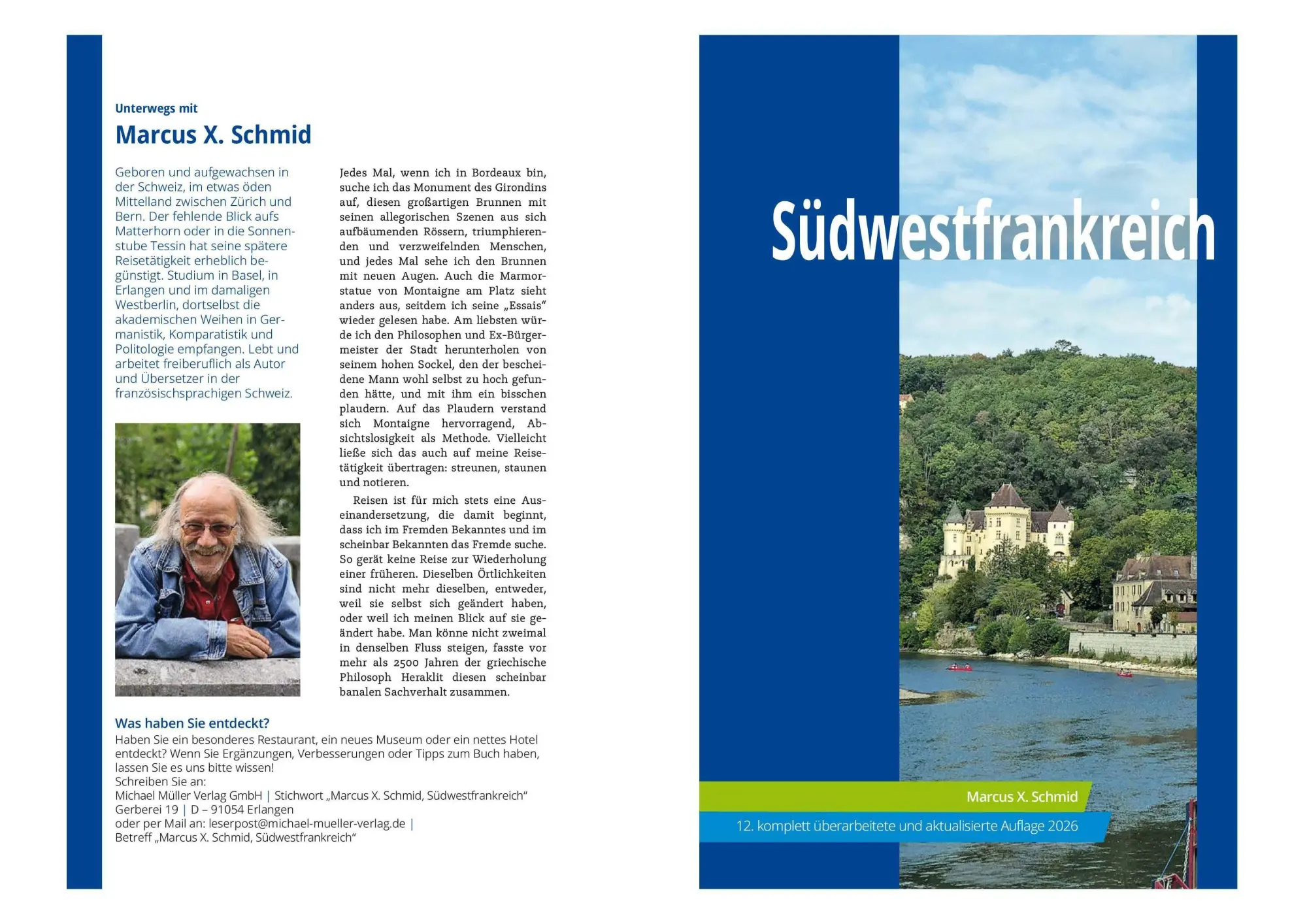 Bild: 9783966855228 | MICHAEL MÜLLER Reiseführer Südwestfrankreich | Marcus X Schmid | Buch