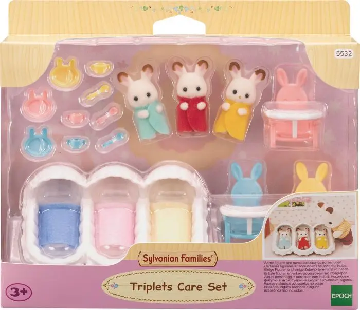 Cover: 5054131055328 | Sylvanian Families 5532 - Erstausstattung für Drillinge | 5532 | 2023