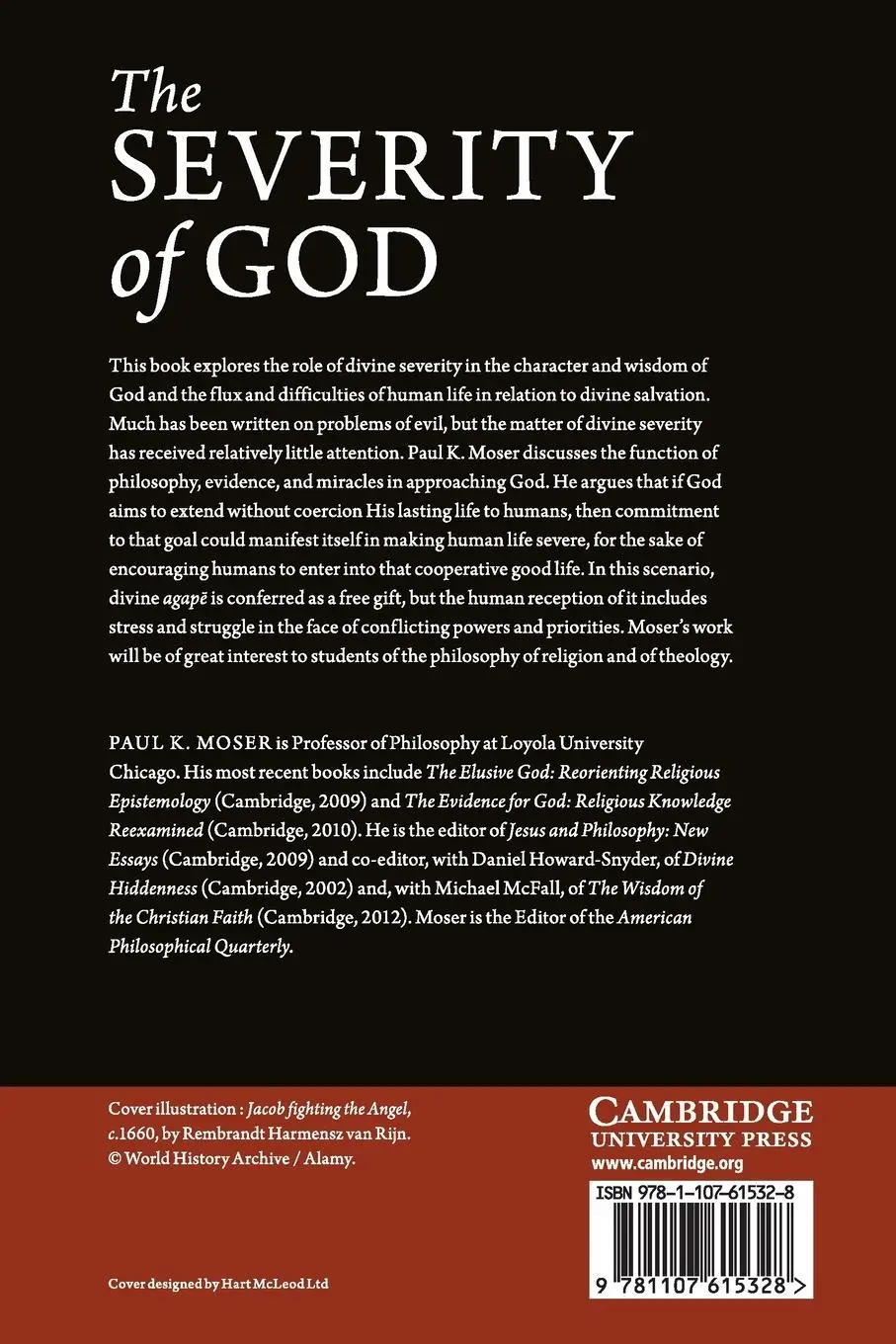 Rückseite: 9781107615328 | The Severity of God | Paul K. Moser | Taschenbuch | Englisch | 2013