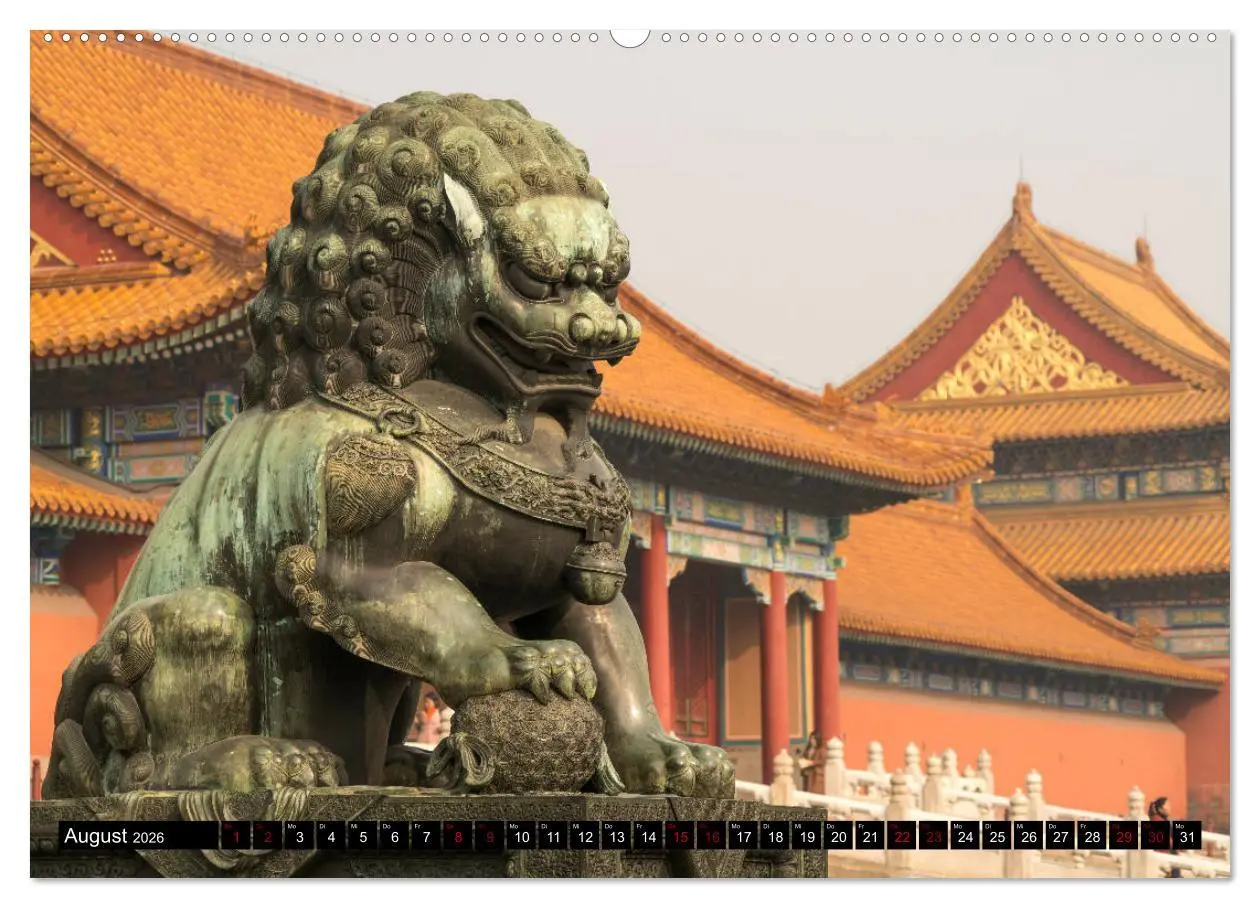 Bild: 9783457745328 | Peking - China (hochwertiger Premium Wandkalender 2026 DIN A2...