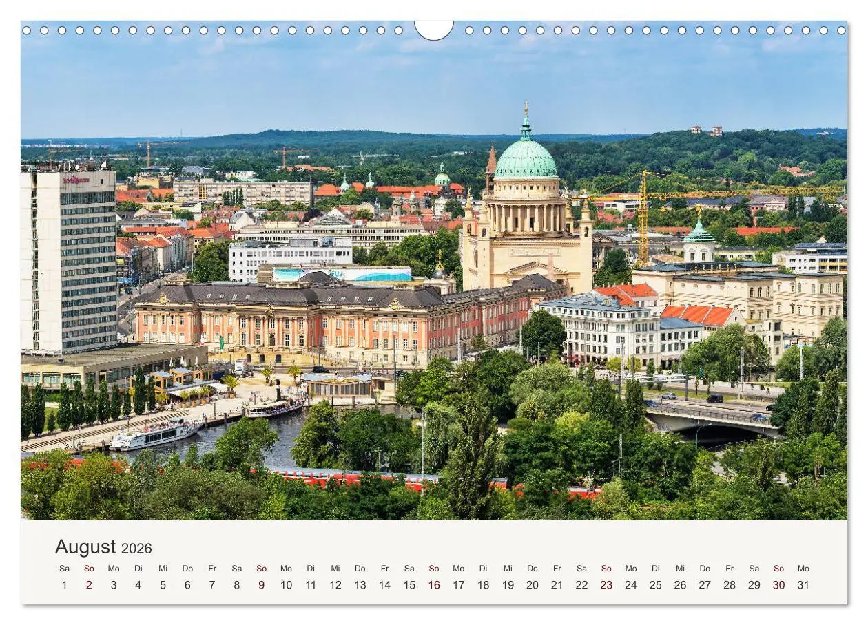 Bild: 9783457815328 | Himmel über Potsdam (Wandkalender 2026 DIN A3 quer), CALVENDO...