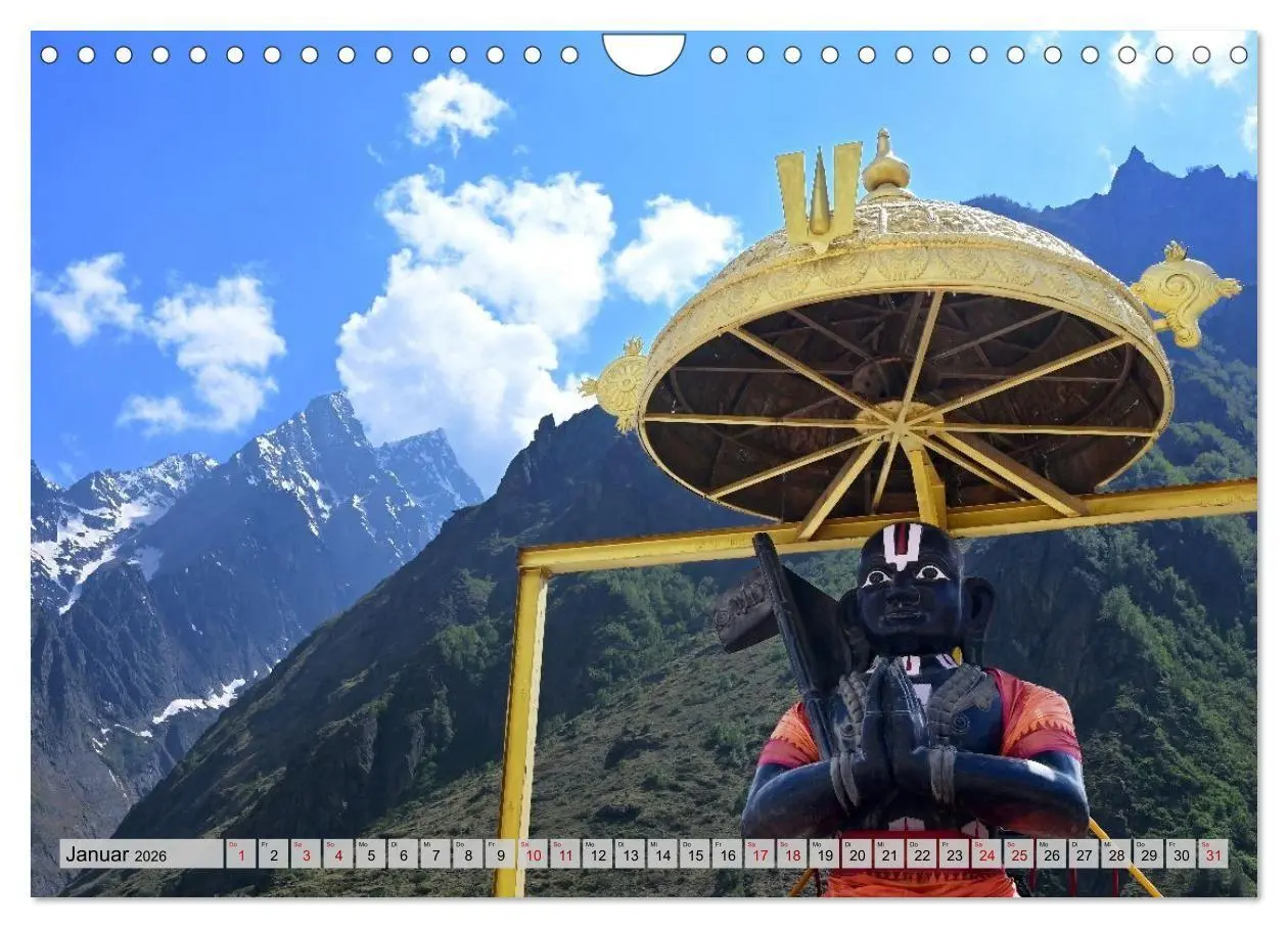 Bild: 9783516695328 | Uttarakhand - Land der Götter (Wandkalender 2026 DIN A4 quer),...