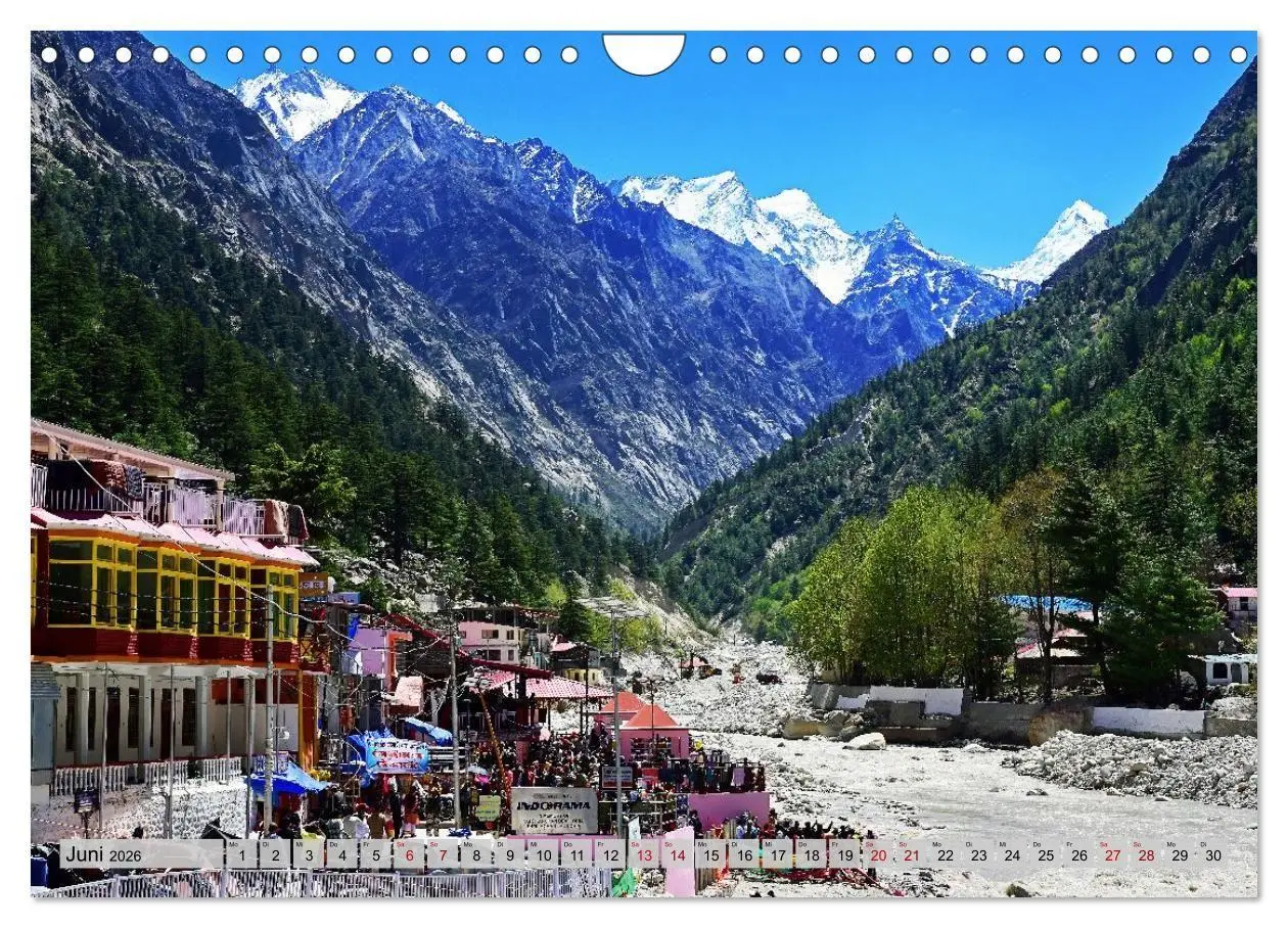 Bild: 9783516695328 | Uttarakhand - Land der Götter (Wandkalender 2026 DIN A4 quer),...