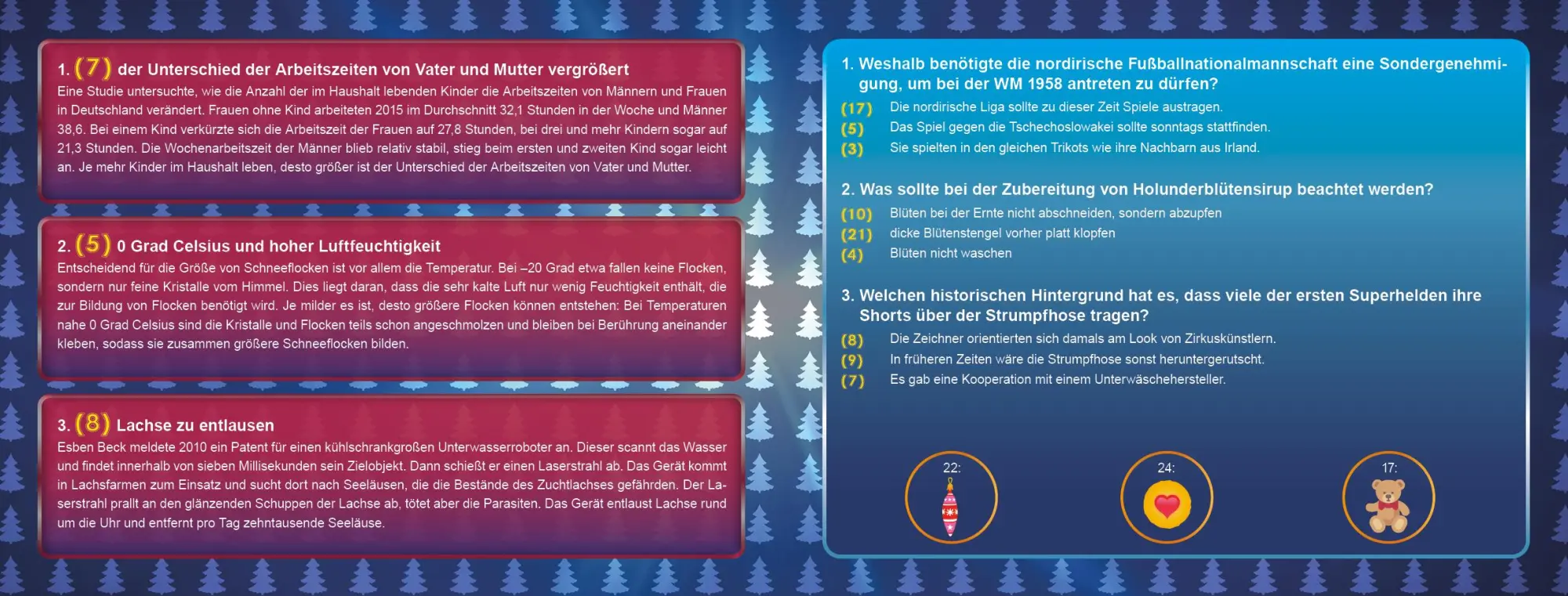 Bild: 9783742315328 | Wer weiß denn sowas? - Der Adventskalender zur beliebten...