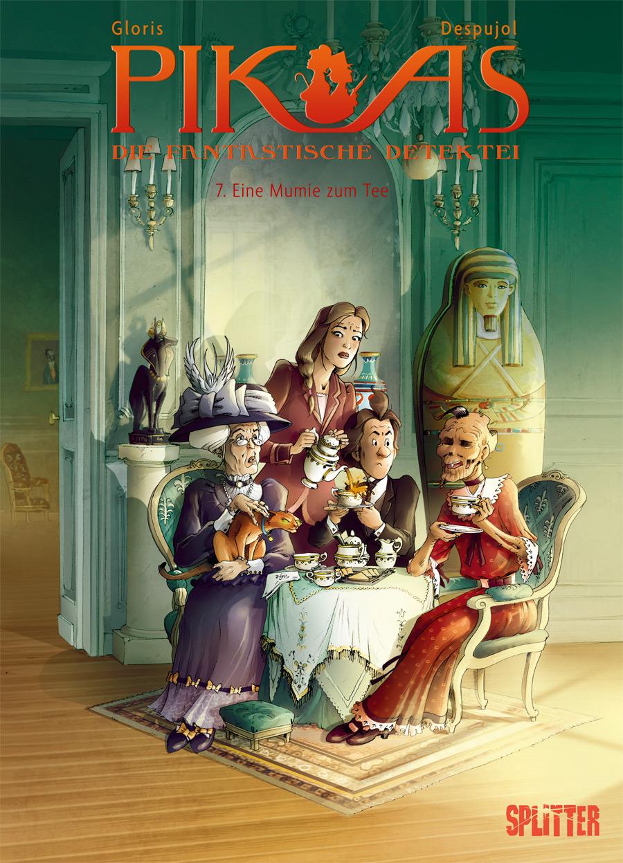 Cover: 9783962195328 | Pik As. Band 7 | Eine Mumie zum Tee | Thierry Gloris | Buch | Pik As