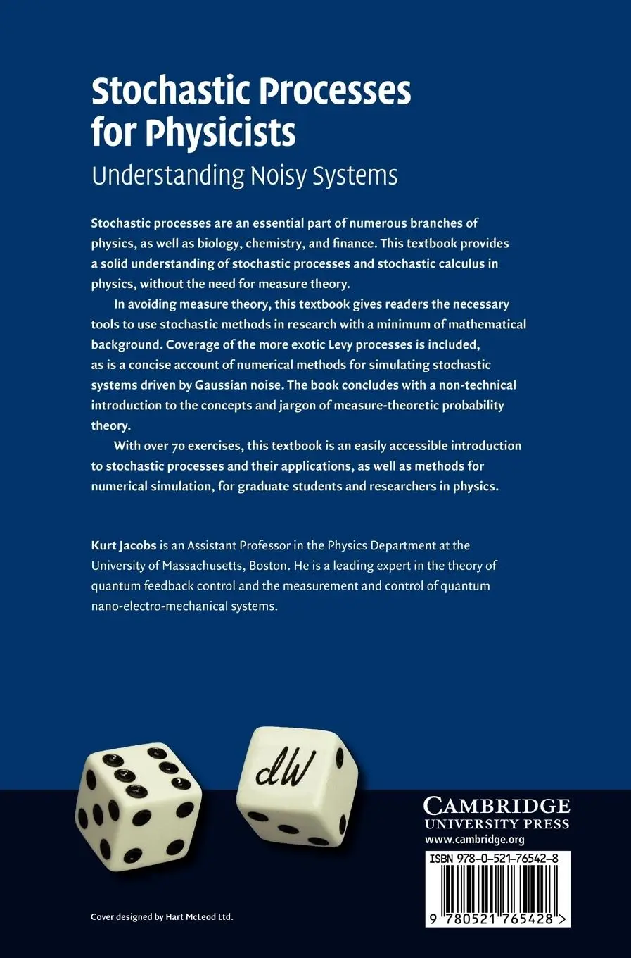 Rückseite: 9780521765428 | Stochastic Processes for Physicists | Understanding Noisy Systems
