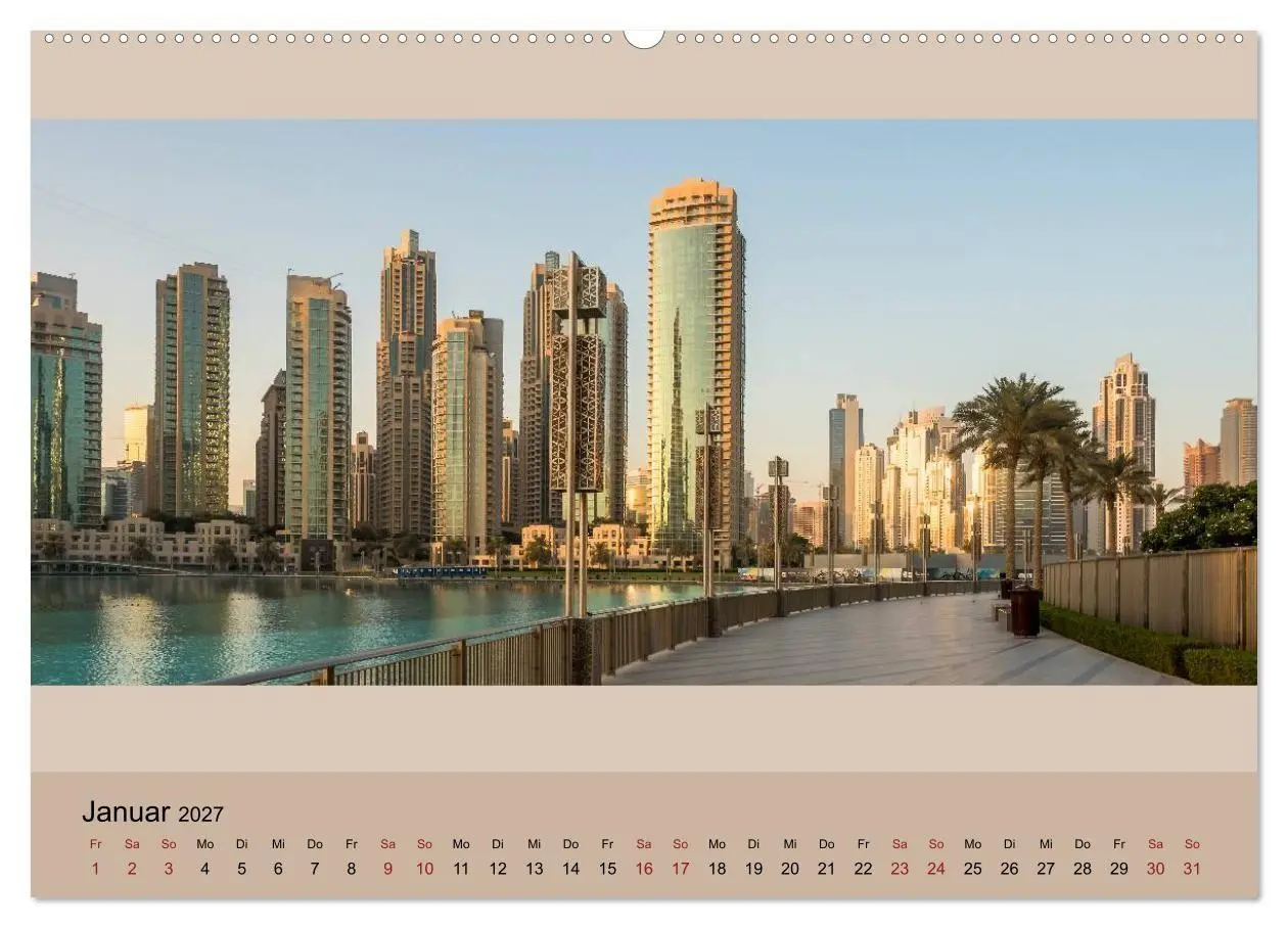 Bild: 9783569915428 | Impressions of Dubai 2027 (Wandkalender 2027 DIN A2 quer), CALVENDO...