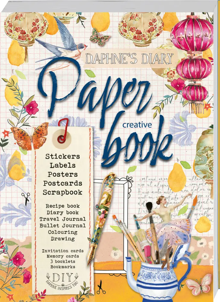 Cover: 9783735855428 | Daphne's Diary: Creative Paper Book | Taschenbuch | 244 S. | Deutsch