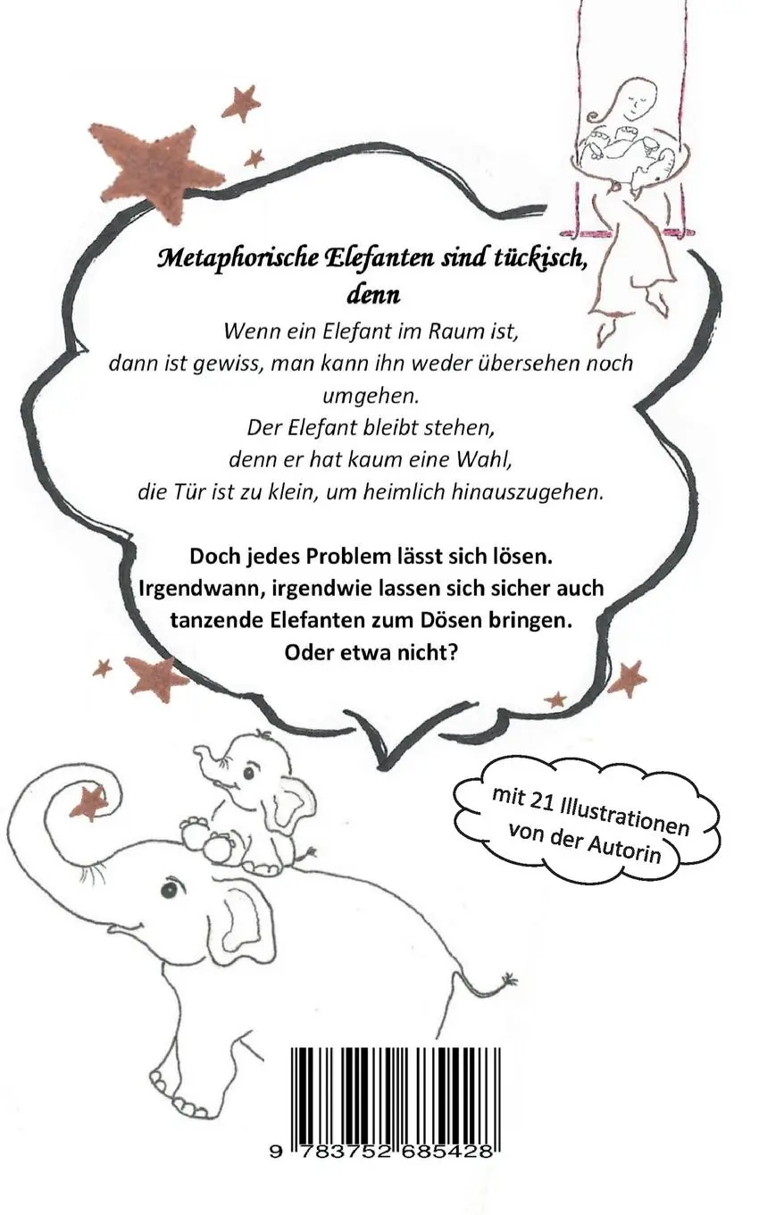 Rückseite: 9783752685428 | Metaphorische Elefanten sind auch nur Herdentiere | Isabelle Glück
