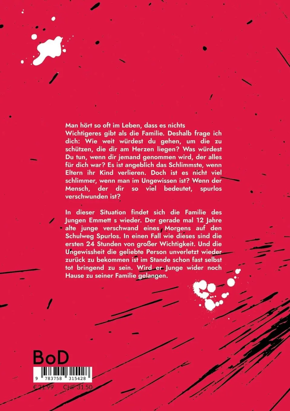Rückseite: 9783758315428 | Ich bin nicht mehr der, den du kanntest | Wer bin ich jetzt nur | Buch